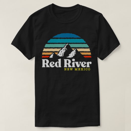 Red River New Mexico Verenigde Staten Skigebied ja T-shirt (Design voorkant)