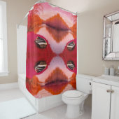 Red River Sunrise Douchegordijn (In situ)