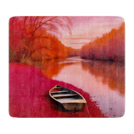 Red River Sunrise Snijplank