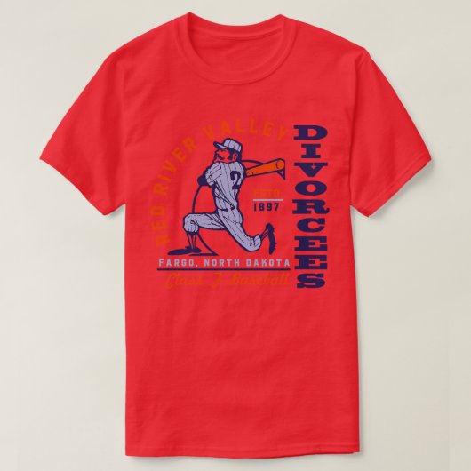 Red River Valley echtscheidingen T-shirt (Design voorkant)