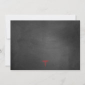 RED RN afstuderen verpleegkundige pinning ceremoni Kaart (Achterkant)