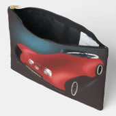 Red Roadster Large Pouch Etui (Open)