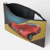 Red Roadster Large Pouch Etui (Open)