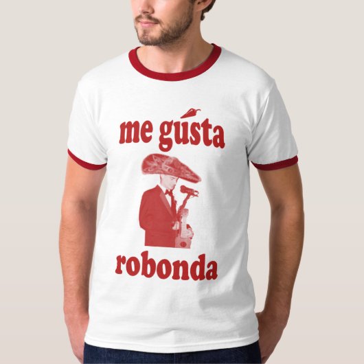 RED ROBBY T-SHIRT (Voorkant)