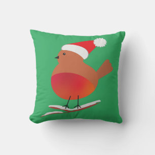 RED ROBIN BIRD CHRISTMAS SIERKUSSEN