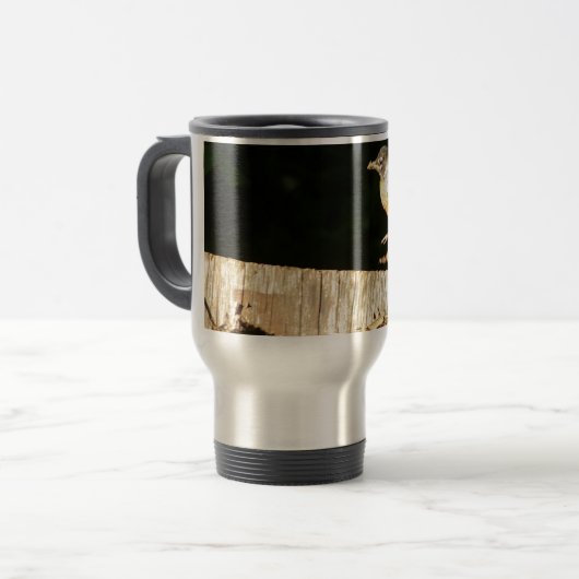 Red Robin Bobbin Reisbeker (Voorkant links)