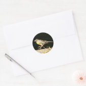 Red Robin Bobbin Ronde Sticker (Envelop)