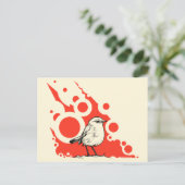 Red Robin briefkaart (Staand voorkant)