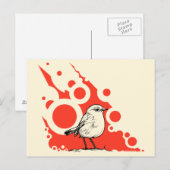 Red Robin briefkaart (Voorkant / Achterkant)