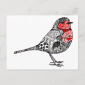 Red Robin Briefkaart (Voorkant)