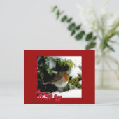 Red Robin Briefkaart (Staand voorkant)
