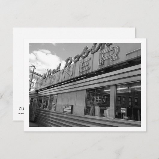 Red Robin Diner Briefkaart (Voorkant / Achterkant)