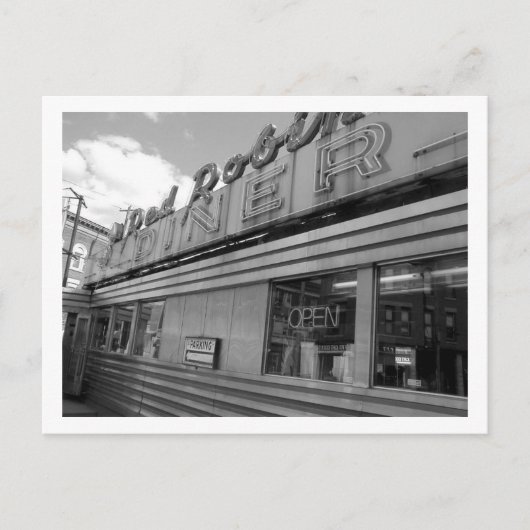 Red Robin Diner Briefkaart (Voorkant)