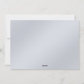 Red Robin Holiday Christmas Kaart (Achterkant)