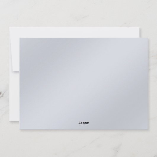 Red Robin Holiday Christmas Kaart (Achterkant)