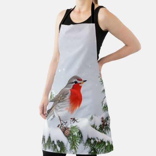 Red Robin Holiday Christmas Schort (Insitu)