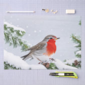 Red Robin Holiday Christmas Tissue Paper Tissuepapier (Craft)