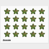 Red robin ster sticker (Vel)