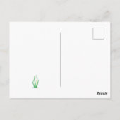 Red Robins en Snowdrops Briefkaart (Achterkant)
