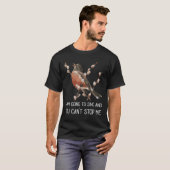 Red Robin's Singing Warning Ik ga Bird zingen T-shirt (Voorkant volledig)