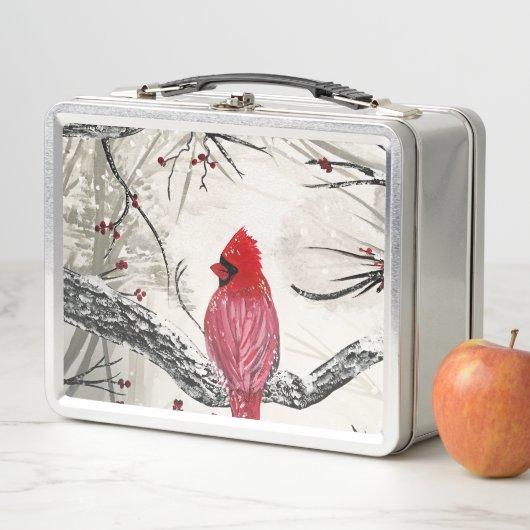 Red Robins Winter (In situ)