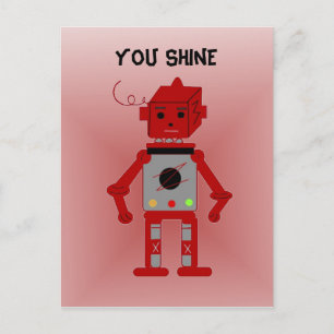 Red Robot - Je schijn Briefkaart