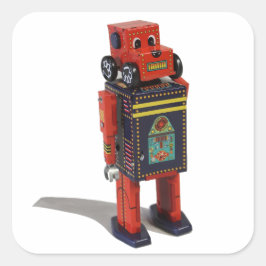 RED ROBOT STICKER