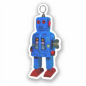 RED ROBOT STICKER (Voorkant)