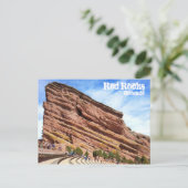 Red Rock Amphitheater Briefkaart (Staand voorkant)