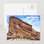 Red Rock Amphitheater Briefkaart (Voorkant / Achterkant)