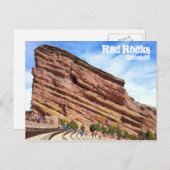Red Rock Amphitheater Briefkaart (Voorkant / Achterkant)