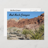 Red Rock Briefkaart (Voorkant / Achterkant)