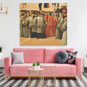 Red rock, c.1895 (olie op canvas) 2 canvas afdruk (Insitu (Woonkamer))