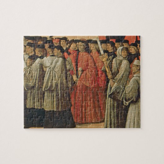 Red rock, c.1895 (olie op canvas) 2 legpuzzel (Horizontaal)