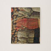 Red rock, c.1895 (olie op canvas) 2 legpuzzel (Verticaal)