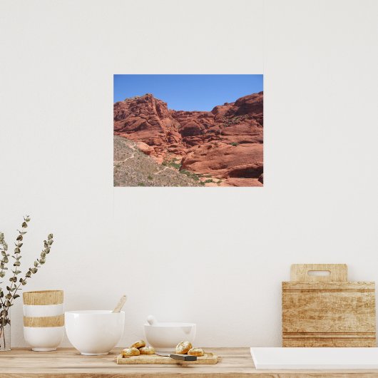 Red Rock Canyon 0768 Poster (Keuken)