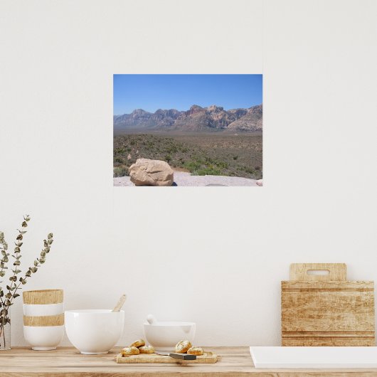 Red Rock Canyon 2 Poster (Keuken)
