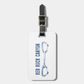 Red Rock Canyon Bagagelabel (Voorkant verticaal)