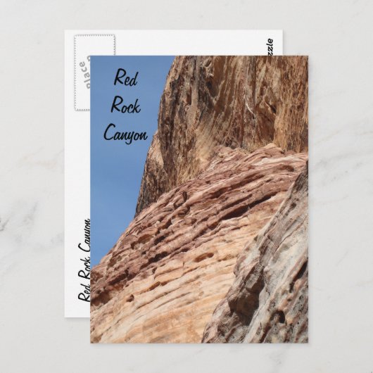 Red Rock Canyon Briefkaart (Voorkant / Achterkant)