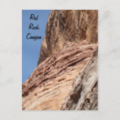 Red Rock Canyon Briefkaart (Voorkant)