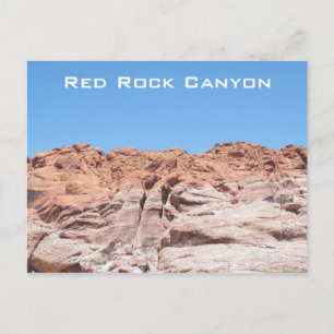 Red Rock Canyon Briefkaart