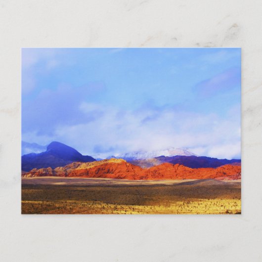 Red Rock Canyon Briefkaart (Voorkant)