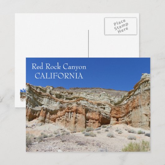 Red Rock Canyon Briefkaart! Briefkaart (Voorkant / Achterkant)