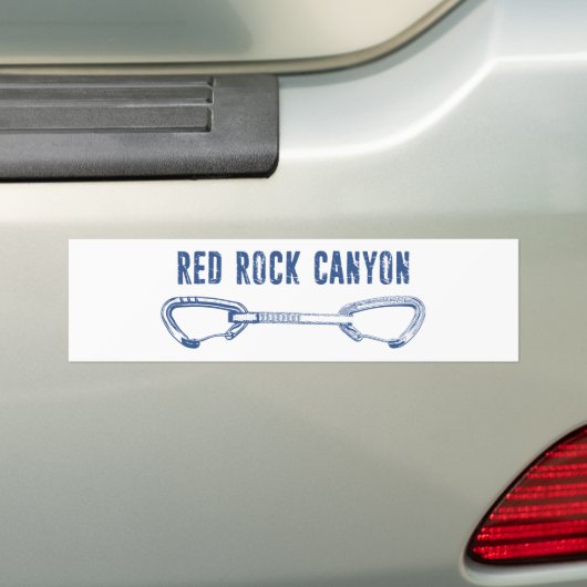 Red Rock Canyon Bumpersticker (Op auto)