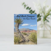 Red Rock Canyon, Las Vegas Briefkaart (Staand voorkant)