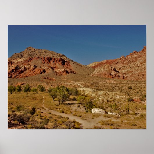 Red Rock Canyon Las Vegas Nevada Poster (Voorkant)