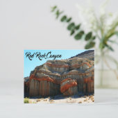 Red Rock Canyon Las Vegas Nevada Verenigde Staten Briefkaart (Staand voorkant)