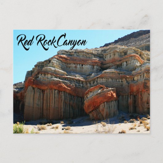 Red Rock Canyon Las Vegas Nevada Verenigde Staten Briefkaart (Voorkant)