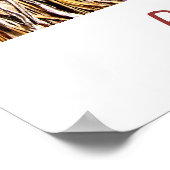 Red Rock Canyon, Las Vegas woestijn Poster (Hoek)