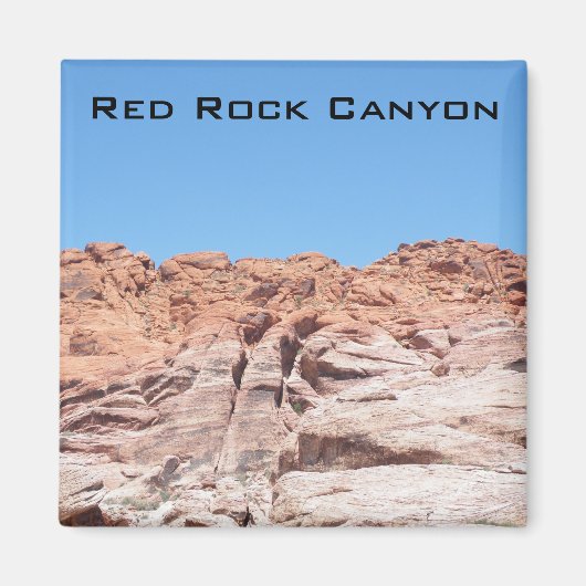Red Rock Canyon Magneet (Voorkant)